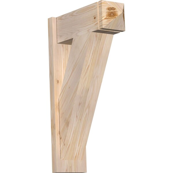 Ekena Millwork Traditional Smooth Arts and Crafts Outlooker, Douglas Fir, 7 1/2"W x 20"D x 32"H OUT08X20X32TRA03SDF - main